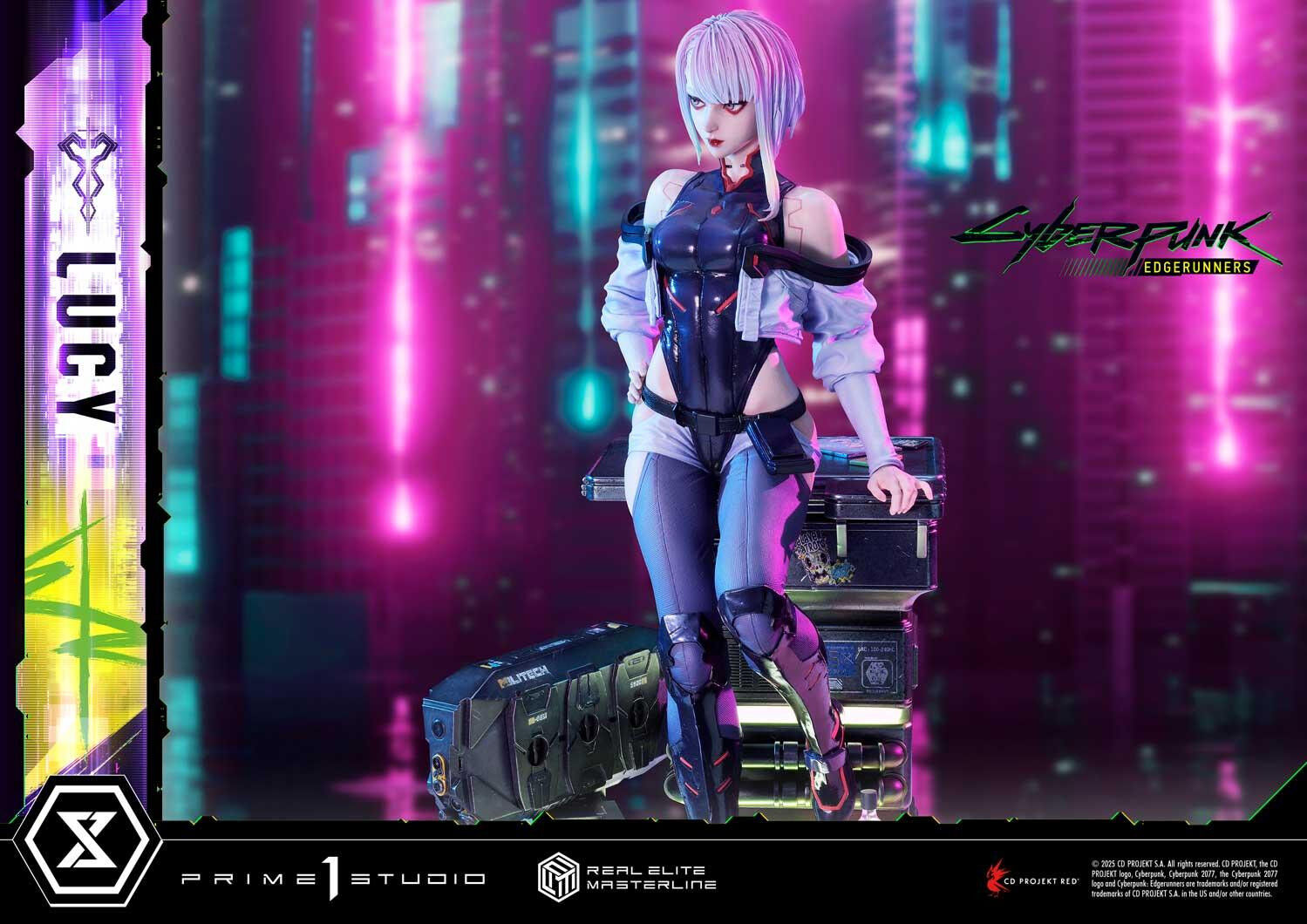 Cyberpunk: Edgerunners - Lucy - Real Elite Masterline  (REMCP-01DX) - 1/4 - DX Version (Prime 1 Studio) photo 93