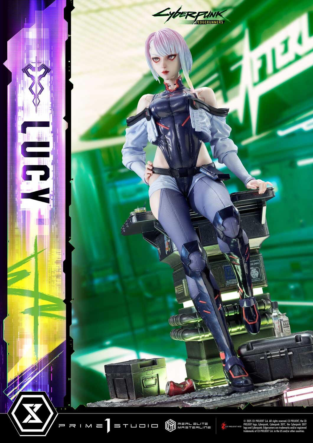 Cyberpunk: Edgerunners - Lucy - Real Elite Masterline  (REMCP-01DX) - 1/4 - DX Version (Prime 1 Studio) photo 95