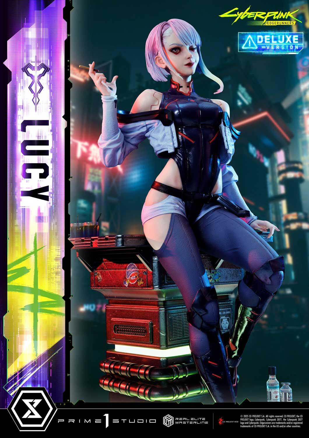 Cyberpunk: Edgerunners - Lucy - Real Elite Masterline  (REMCP-01DXS) - 1/4 - DX Bonus Version (Prime 1 Studio)