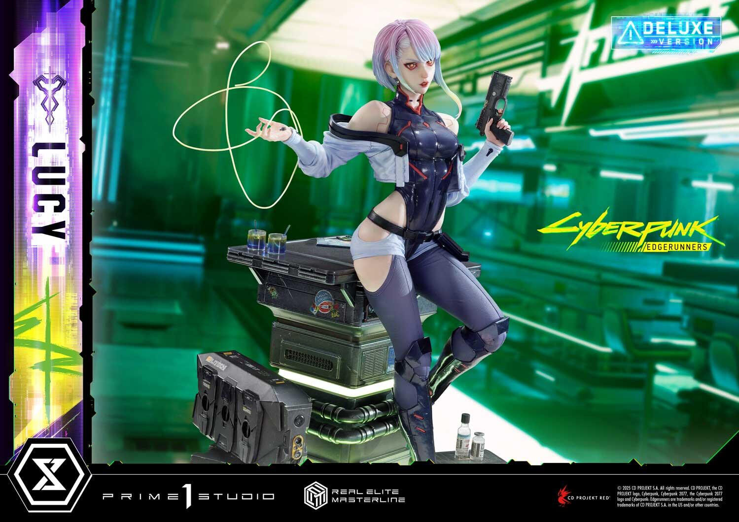 Cyberpunk: Edgerunners - Lucy - Real Elite Masterline  (REMCP-01DXS) - 1/4 - DX Bonus Version (Prime 1 Studio) photo 7