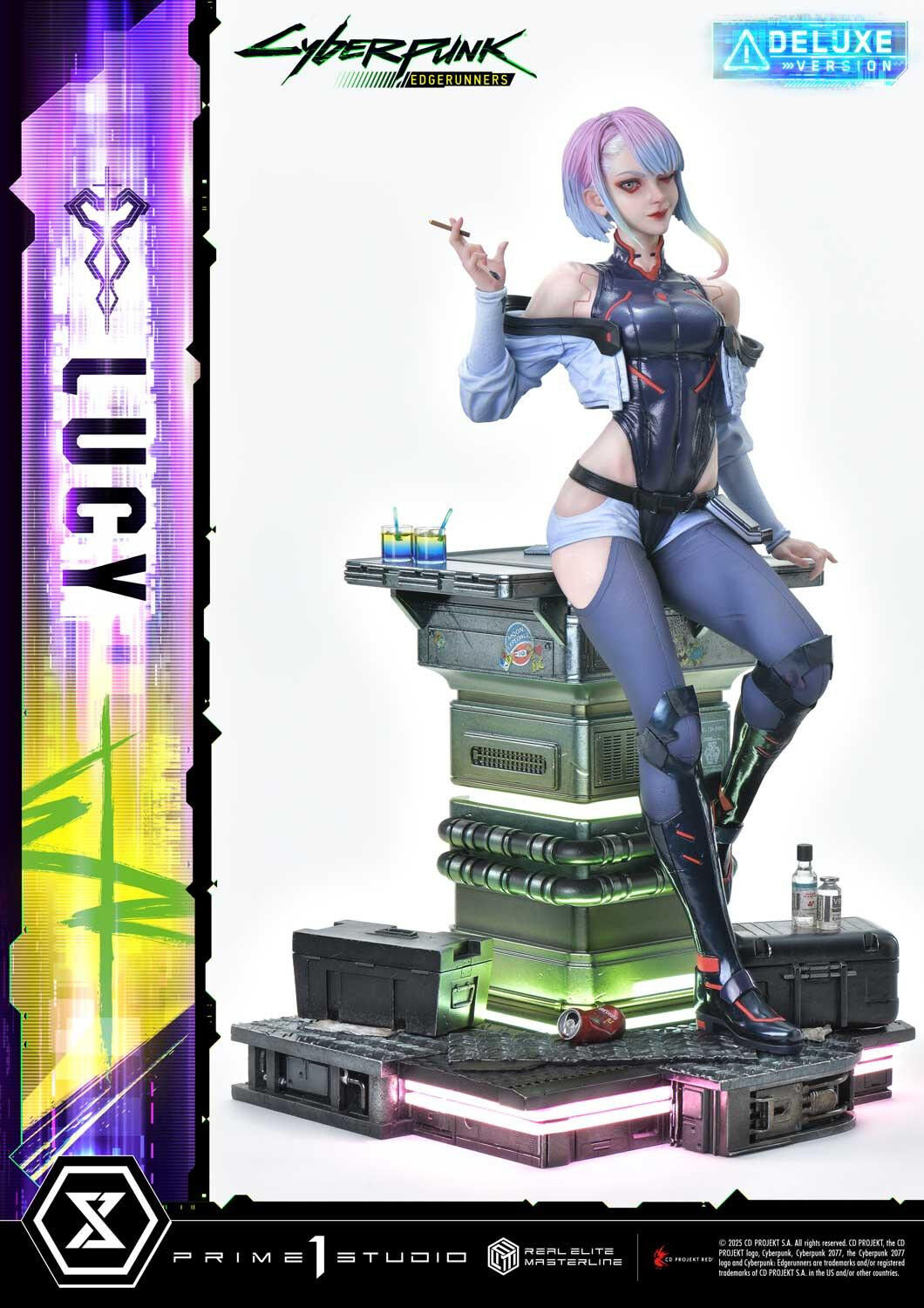 Cyberpunk: Edgerunners - Lucy - Real Elite Masterline  (REMCP-01DXS) - 1/4 - DX Bonus Version (Prime 1 Studio) photo 12