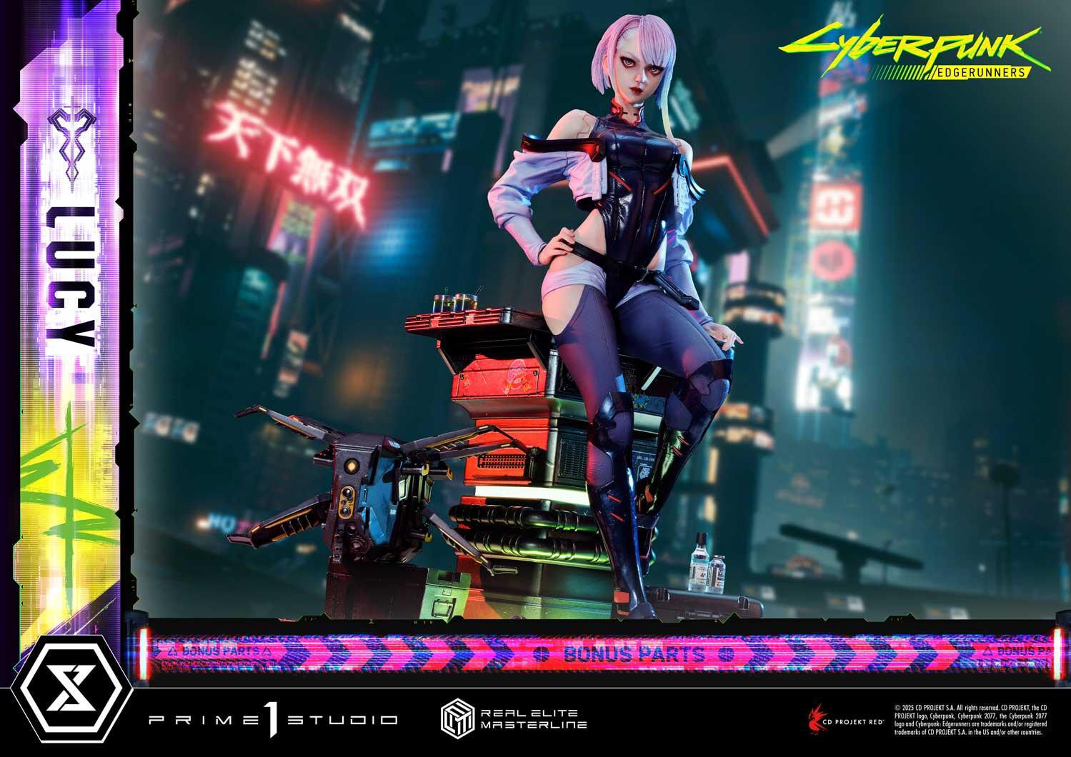 Cyberpunk: Edgerunners - Lucy - Real Elite Masterline  (REMCP-01DXS) - 1/4 - DX Bonus Version (Prime 1 Studio) photo 25