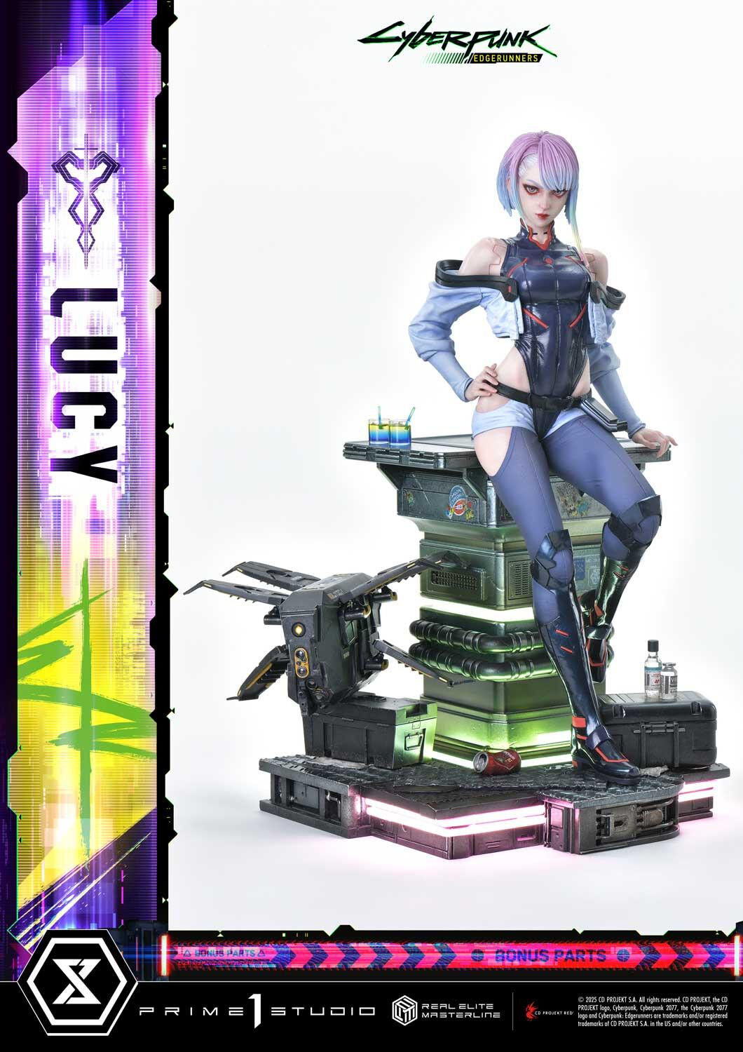 Cyberpunk: Edgerunners - Lucy - Real Elite Masterline  (REMCP-01DXS) - 1/4 - DX Bonus Version (Prime 1 Studio) photo 32