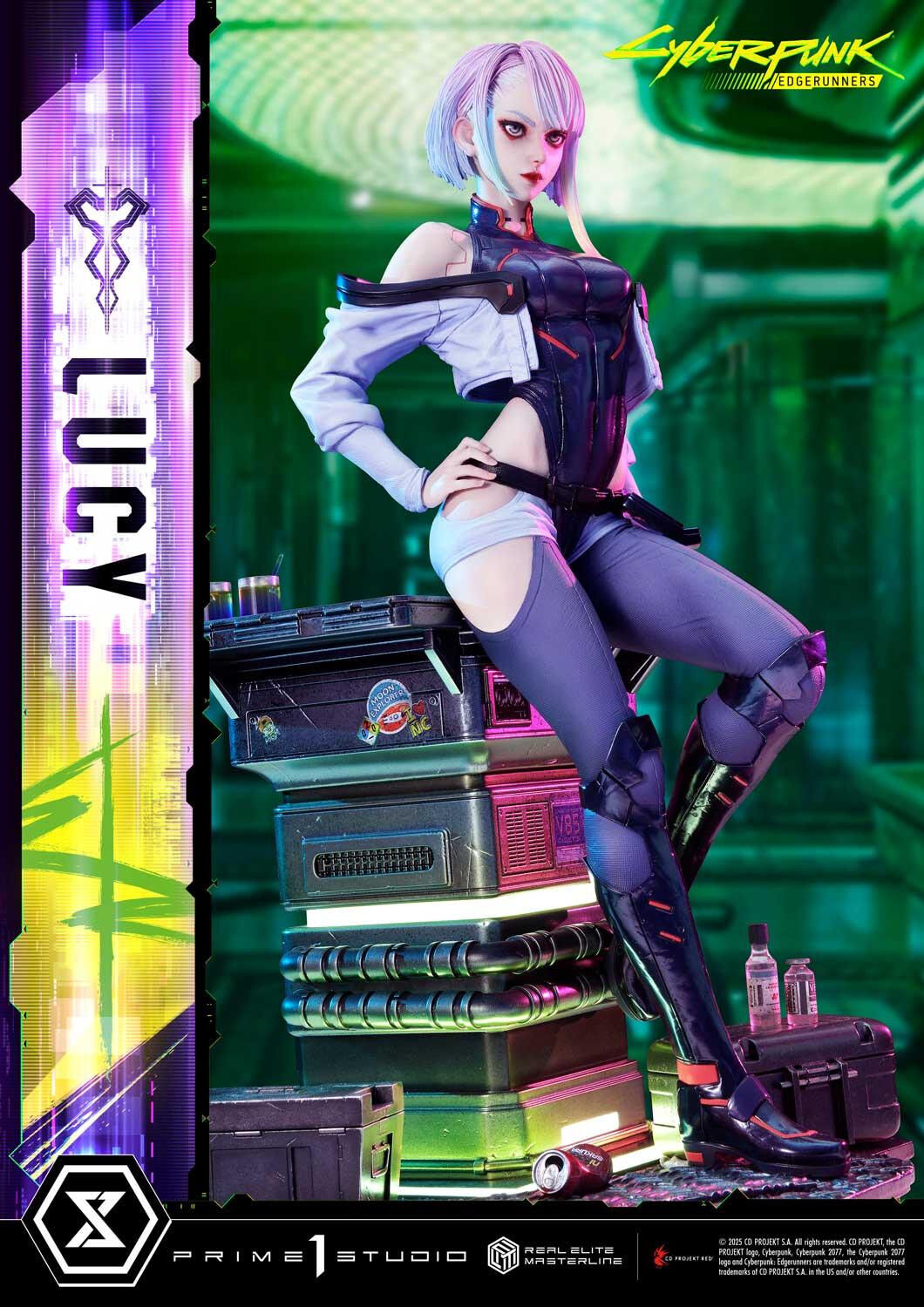 Cyberpunk: Edgerunners - Lucy - Real Elite Masterline  (REMCP-01DXS) - 1/4 - DX Bonus Version (Prime 1 Studio) photo 37