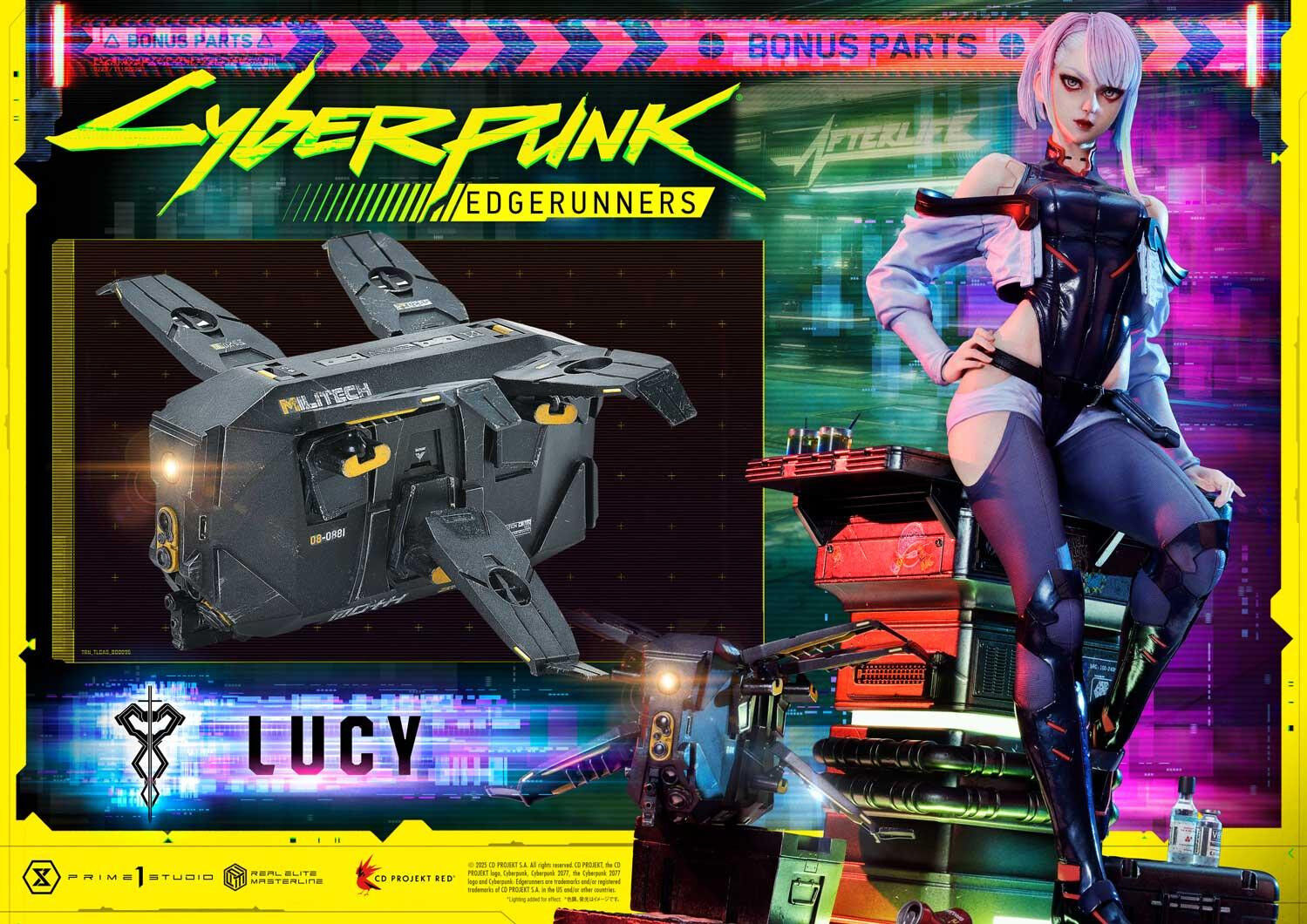 Cyberpunk: Edgerunners - Lucy - Real Elite Masterline  (REMCP-01DXS) - 1/4 - DX Bonus Version (Prime 1 Studio) photo 38