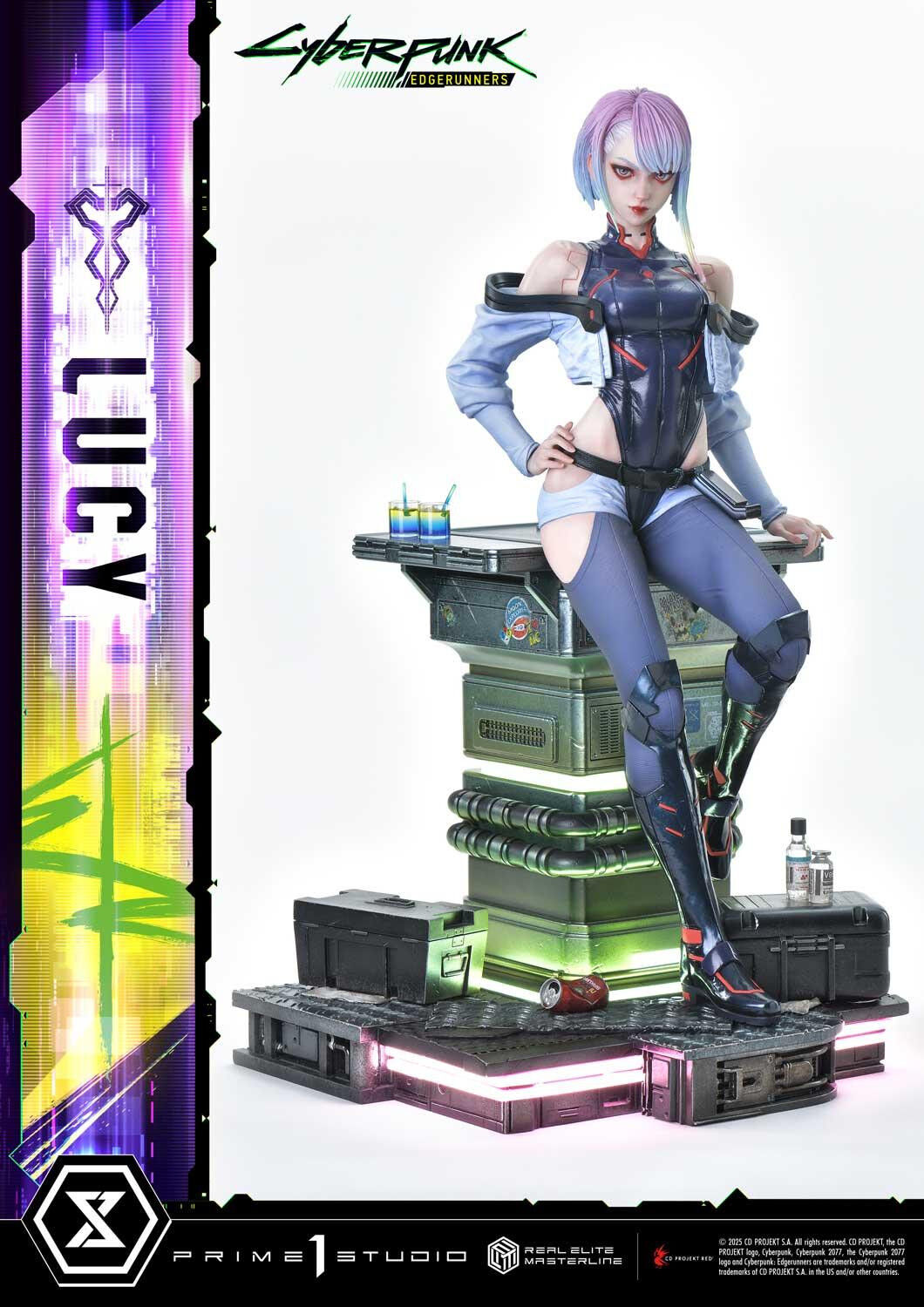Cyberpunk: Edgerunners - Lucy - Real Elite Masterline  (REMCP-01DXS) - 1/4 - DX Bonus Version (Prime 1 Studio) photo 57