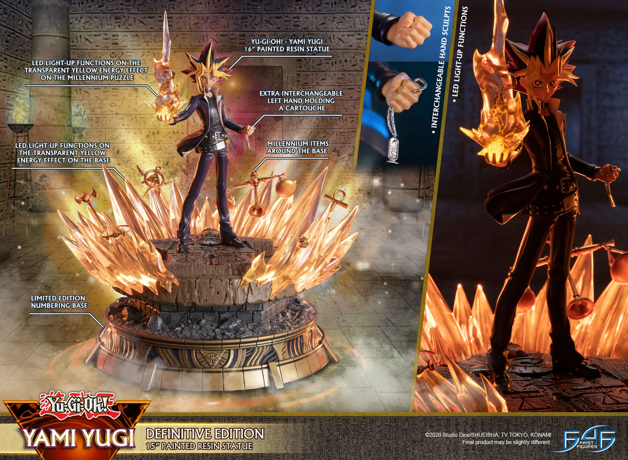 Yu-Gi-Oh! Duel Monsters - Yami Yugi - Definitive Edition (First 4 Figures)
