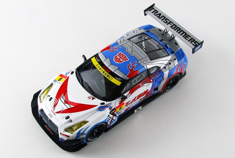 Transformers - Itasha - MACH SYAKEN with Transformers 30th SUPER GT300 2014 No.5 - 1/43 - NISSAN GT-R NISMO GT3 (Ebbro) photo 2