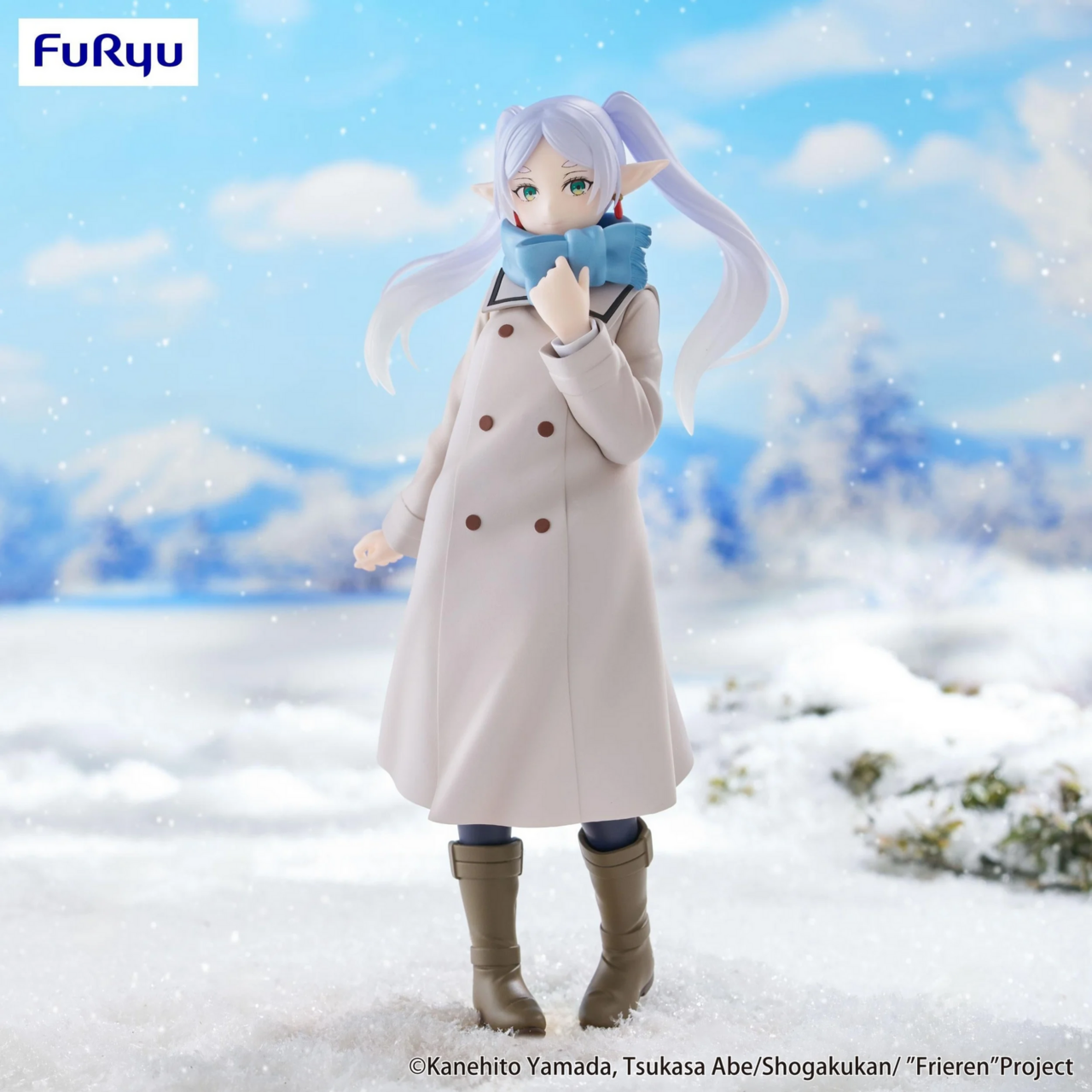 Sousou no Frieren - Frieren - Trio-Try-iT Figure - Fuyufuku ver. (FuRyu)