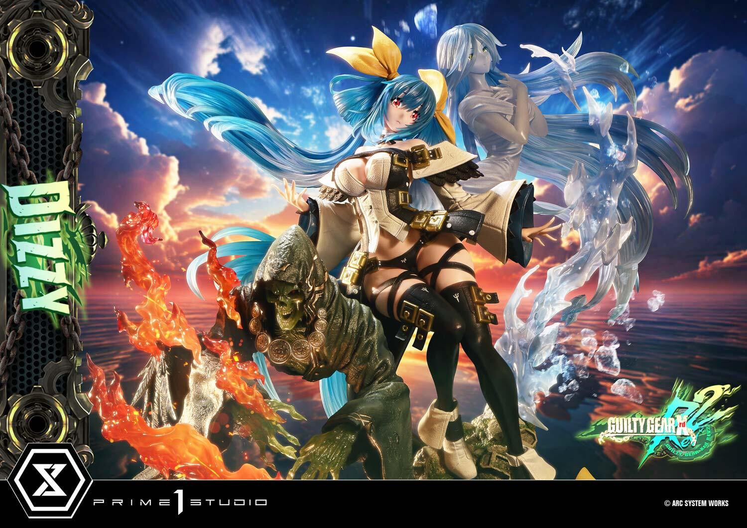 Guilty Gear Xrd Rev 2 - Dizzy - Necro - Undine - Ultimate Premium Masterline (UPMGG-01S) - 1/4 - Bonus Version (Prime 1 Studio) photo 17