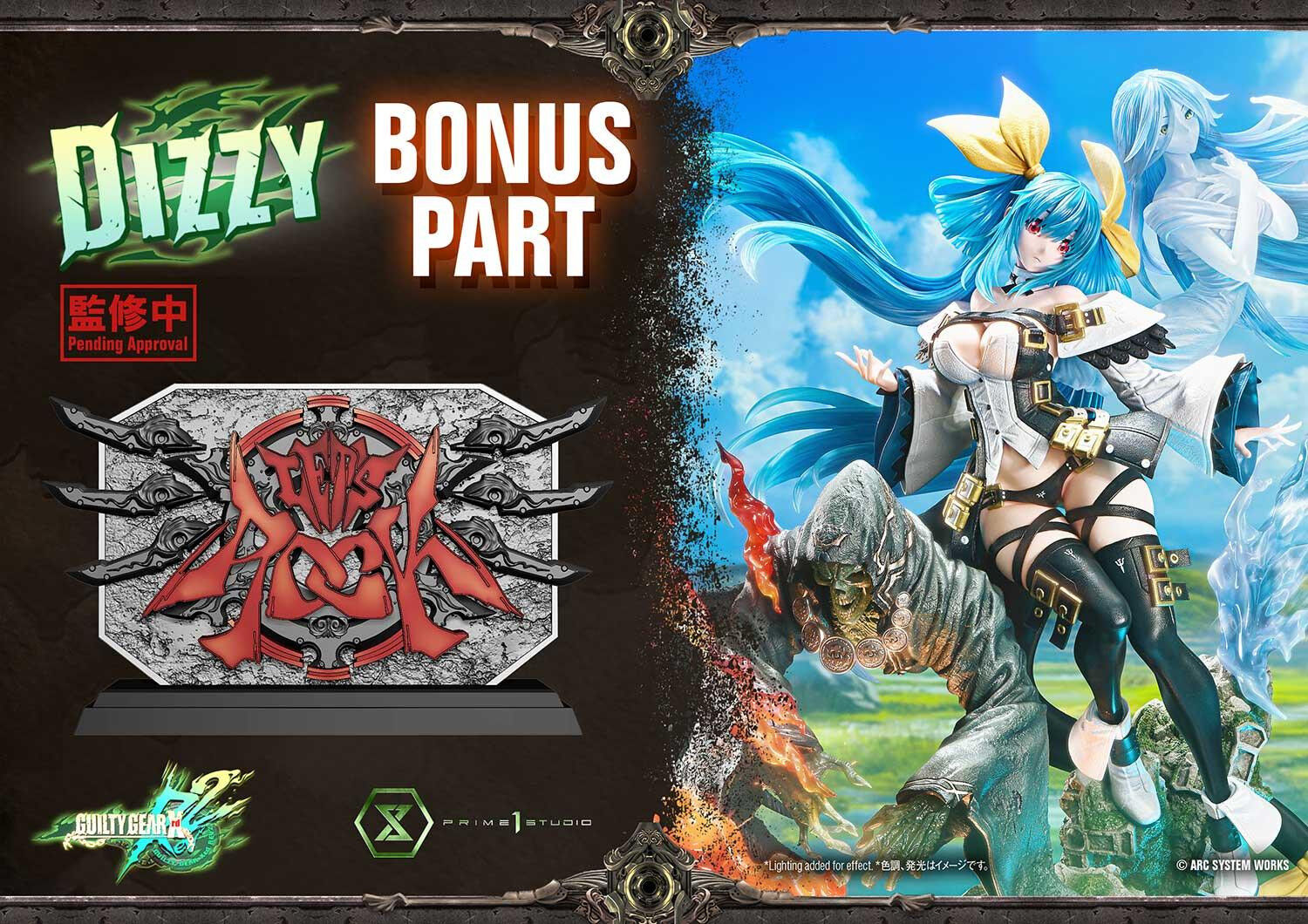 Guilty Gear Xrd Rev 2 - Dizzy - Necro - Undine - Ultimate Premium Masterline (UPMGG-01S) - 1/4 - Bonus Version (Prime 1 Studio) photo 18