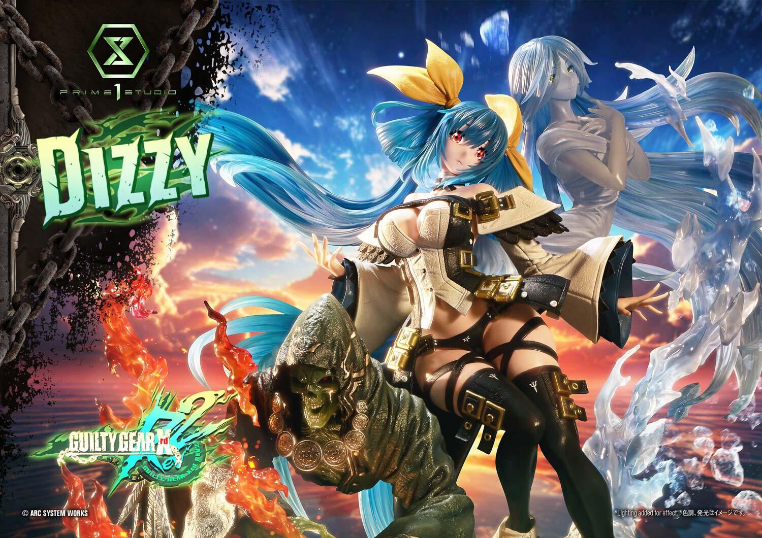 Guilty Gear Xrd Rev 2 - Dizzy - Necro - Undine - Ultimate Premium Masterline (UPMGG-01S) - 1/4 - Bonus Version (Prime 1 Studio) photo 34