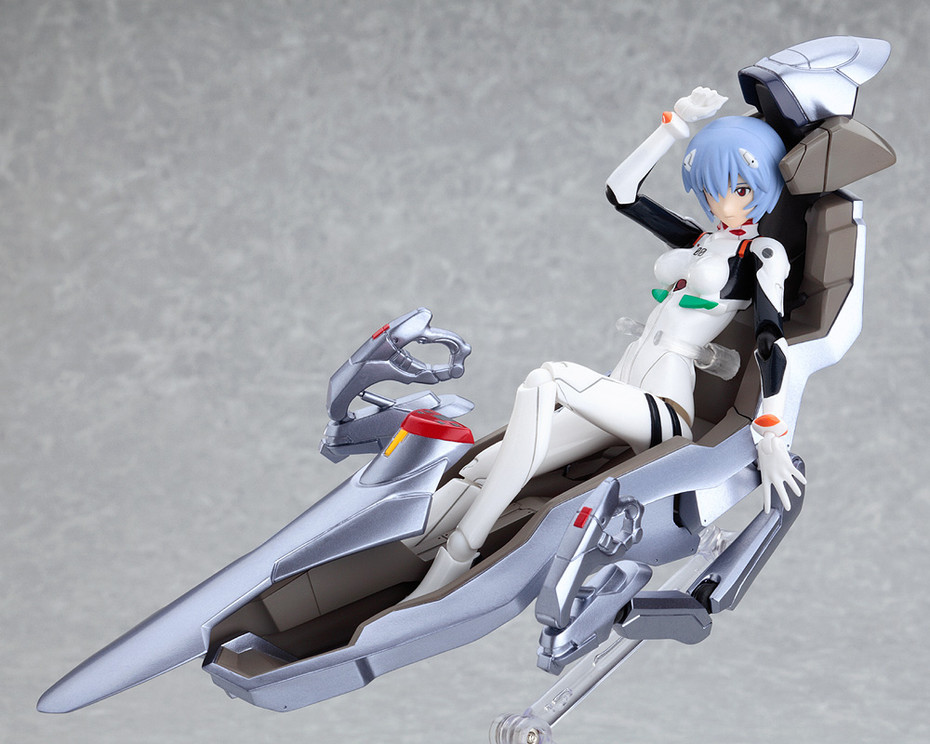 Evangelion Shin Gekijouban: Ha - Ayanami Rei - Figma (#091) - Plugsuit Ver. (Max Factory) photo 5