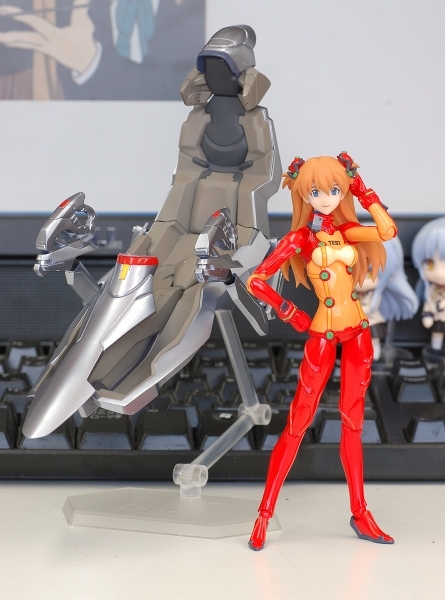 Evangelion Shin Gekijouban: Ha - Souryuu Asuka Langley - Figma (#084) - Test Plugsuit ver. (Max Factory) photo 4