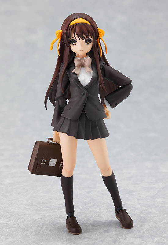 Suzumiya Haruhi no Shoushitsu - Suzumiya Haruhi - Figma (#077) - Kouyou Academy Uniform ver. (Max Factory) photo 6