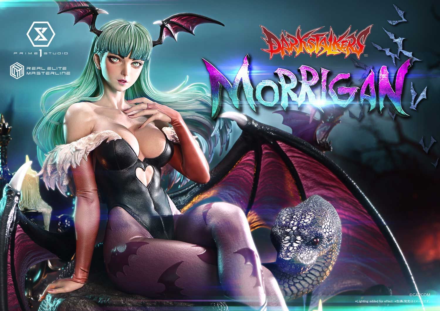 Vampire: The Night Warriors - Morrigan Aensland - Real Elite Masterline (REMDKS-01S) - 1/4 - Bonus Version (Prime 1 Studio) photo 6