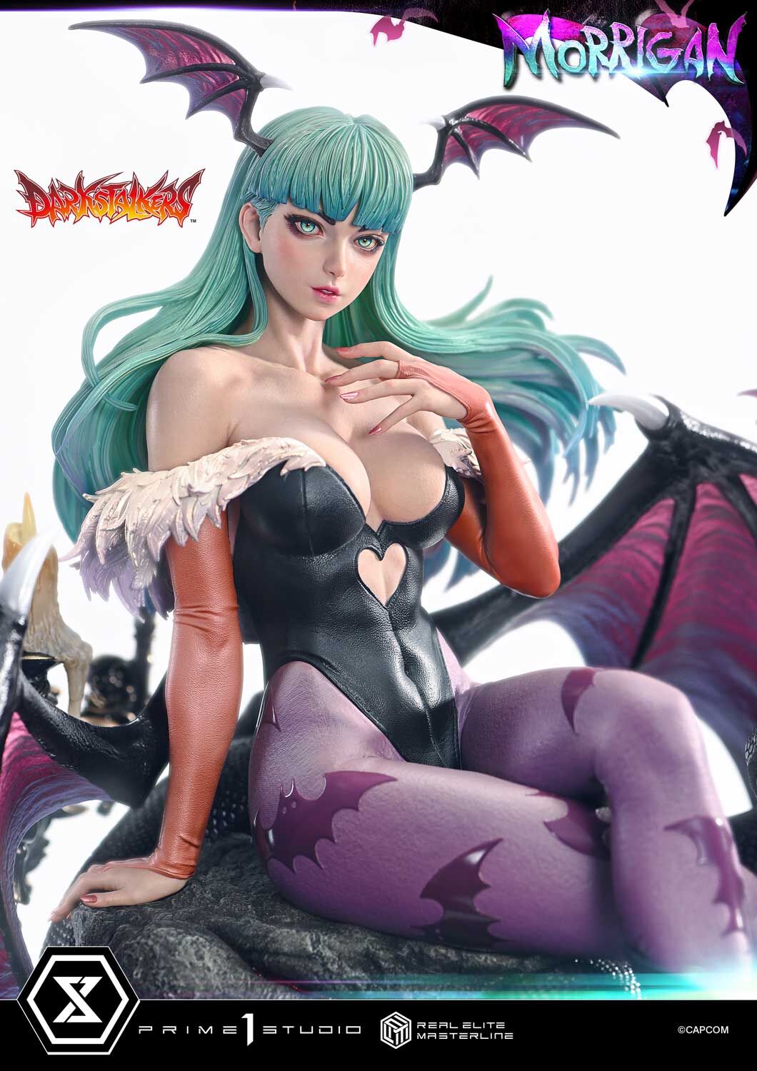 Vampire: The Night Warriors - Morrigan Aensland - Real Elite Masterline (REMDKS-01S) - 1/4 - Bonus Version (Prime 1 Studio) photo 10