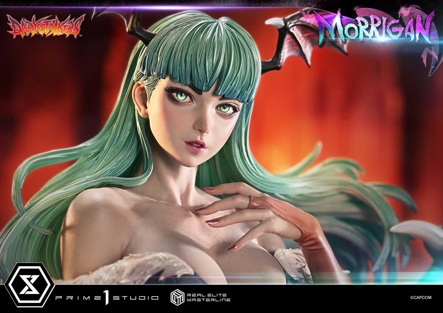 Vampire: The Night Warriors - Morrigan Aensland - Real Elite Masterline (REMDKS-01S) - 1/4 - Bonus Version (Prime 1 Studio) photo 12