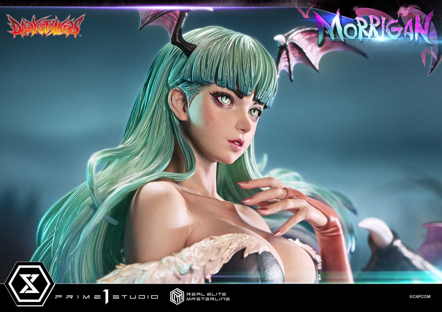 Vampire: The Night Warriors - Morrigan Aensland - Real Elite Masterline (REMDKS-01S) - 1/4 - Bonus Version (Prime 1 Studio) photo 15