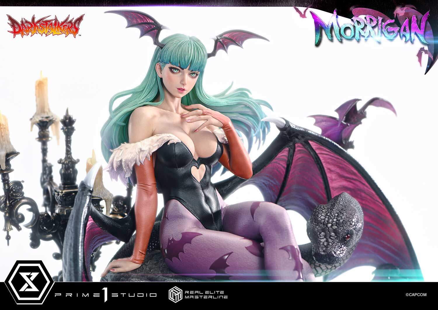 Vampire: The Night Warriors - Morrigan Aensland - Real Elite Masterline (REMDKS-01S) - 1/4 - Bonus Version (Prime 1 Studio) photo 19