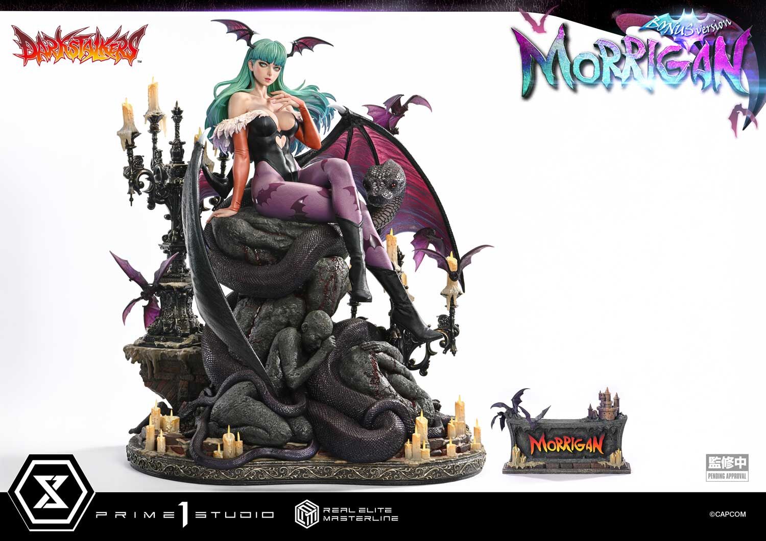 Vampire: The Night Warriors - Morrigan Aensland - Real Elite Masterline (REMDKS-01S) - 1/4 - Bonus Version (Prime 1 Studio) photo 24