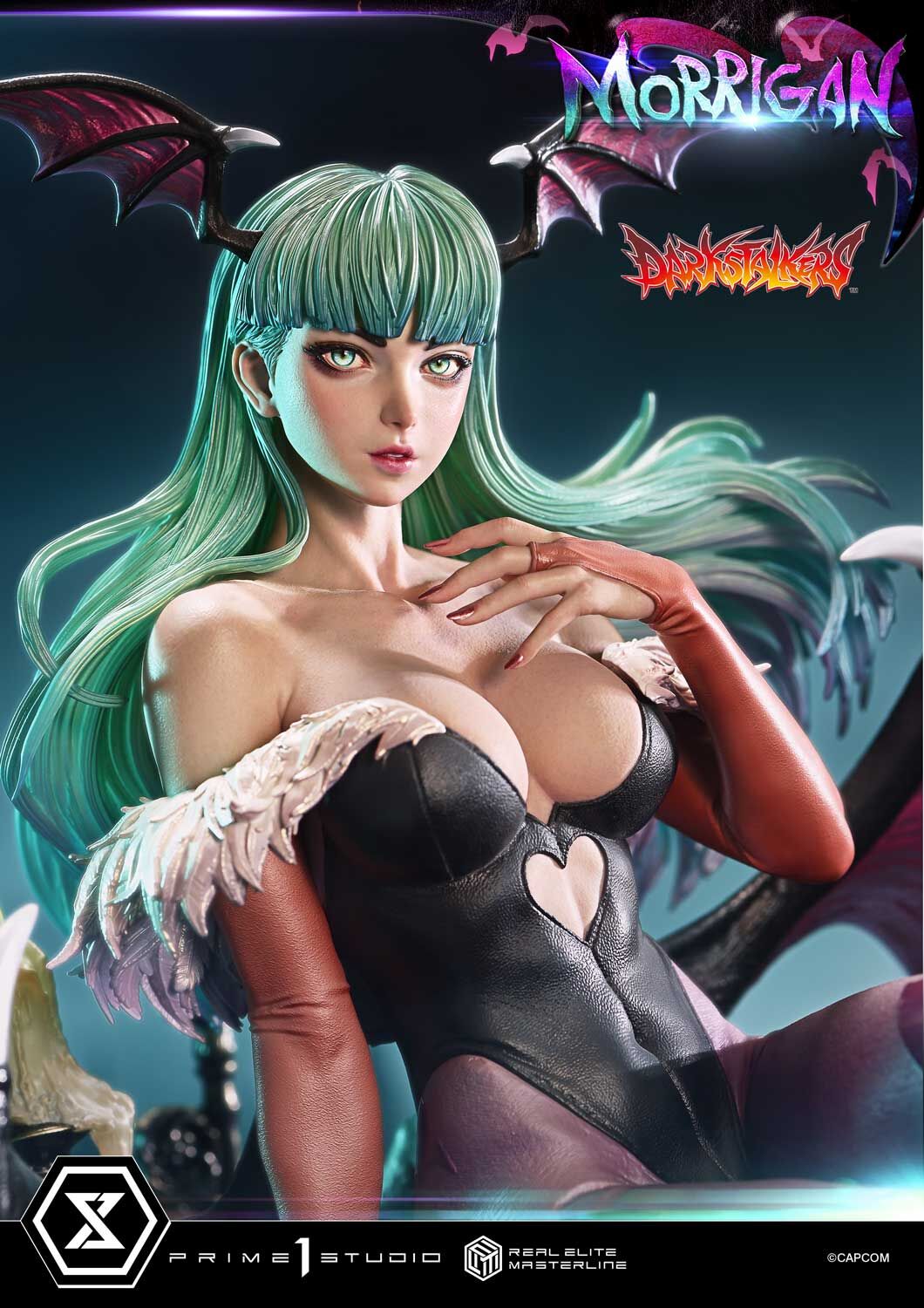 Vampire: The Night Warriors - Morrigan Aensland - Real Elite Masterline (REMDKS-01S) - 1/4 - Bonus Version (Prime 1 Studio) photo 38