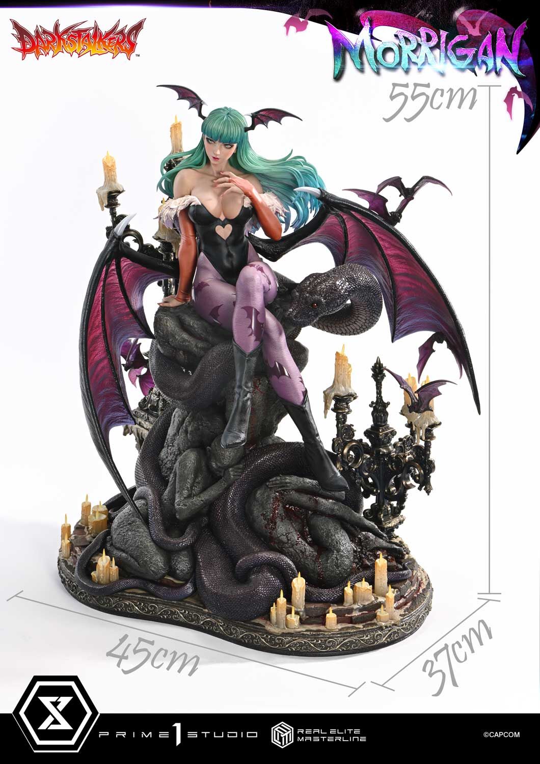 Vampire: The Night Warriors - Morrigan Aensland - Real Elite Masterline (REMDKS-01S) - 1/4 - Bonus Version (Prime 1 Studio) photo 47
