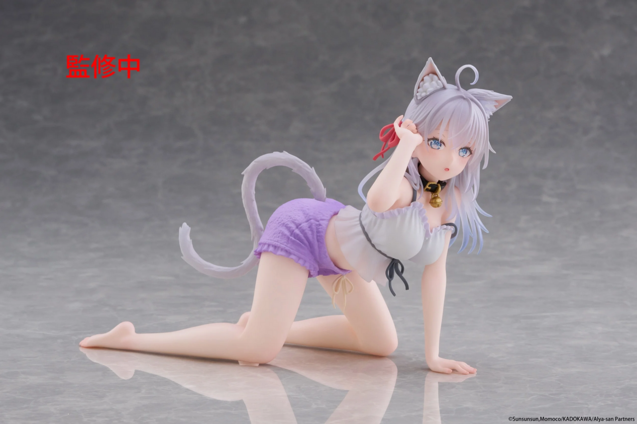 Tokidoki Bosotto Russia-go de Dereru Tonari no Alya-san - Alisa Mikhailovna Kujou - Desktop Cute - Nekomimi Room Wear Ver. (Taito)