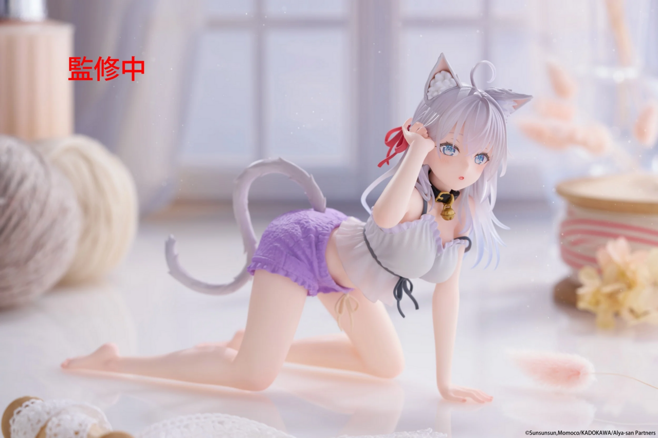 Tokidoki Bosotto Russia-go de Dereru Tonari no Alya-san - Alisa Mikhailovna Kujou - Desktop Cute - Nekomimi Room Wear Ver. (Taito) photo 2