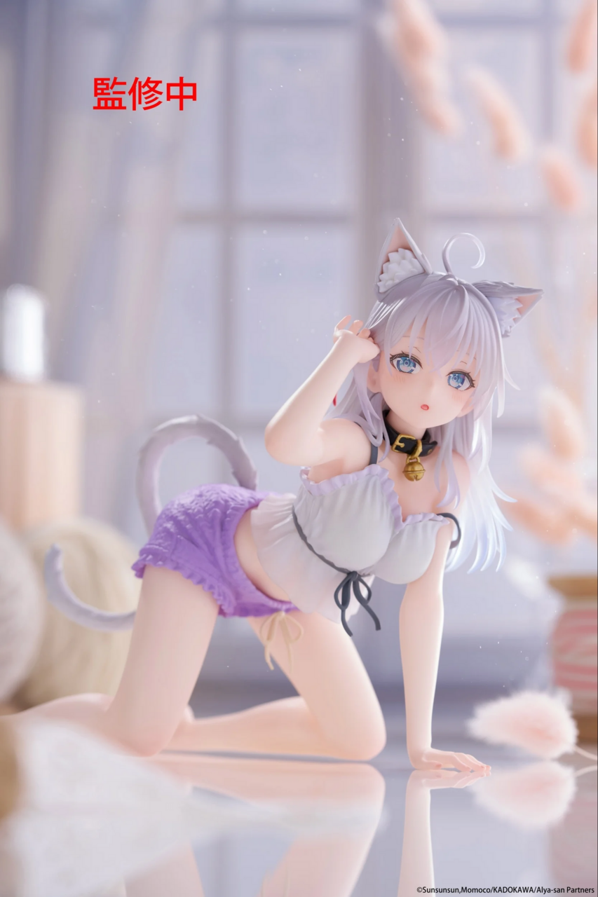 Tokidoki Bosotto Russia-go de Dereru Tonari no Alya-san - Alisa Mikhailovna Kujou - Desktop Cute - Nekomimi Room Wear Ver. (Taito) photo 3