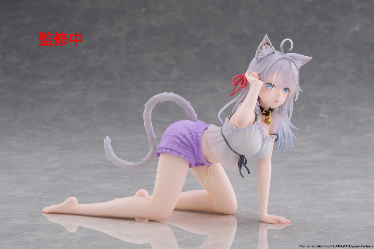 Tokidoki Bosotto Russia-go de Dereru Tonari no Alya-san - Alisa Mikhailovna Kujou - Desktop Cute - Nekomimi Room Wear Ver. (Taito) photo 5