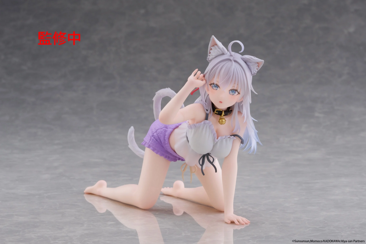 Tokidoki Bosotto Russia-go de Dereru Tonari no Alya-san - Alisa Mikhailovna Kujou - Desktop Cute - Nekomimi Room Wear Ver. (Taito) photo 6
