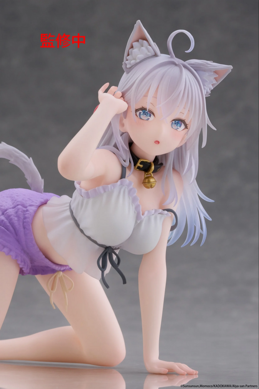 Tokidoki Bosotto Russia-go de Dereru Tonari no Alya-san - Alisa Mikhailovna Kujou - Desktop Cute - Nekomimi Room Wear Ver. (Taito) photo 7