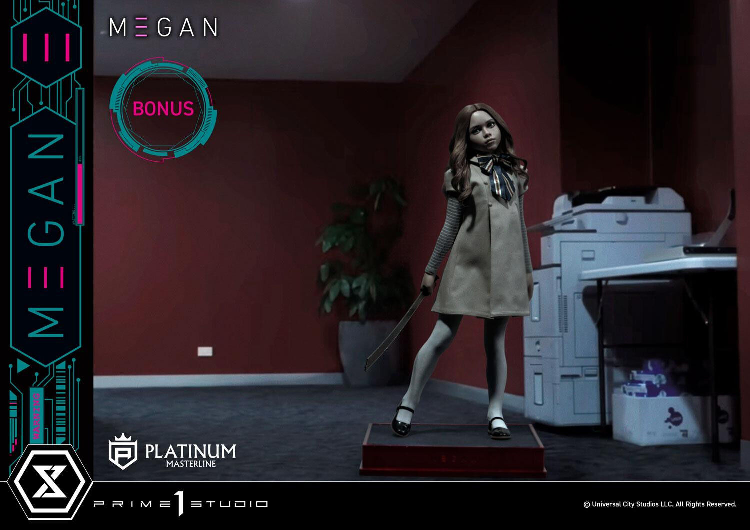 M3GAN - Platinum Masterline (PLMM3G-01S) - Bonus Version (Prime 1 Studio) photo 17