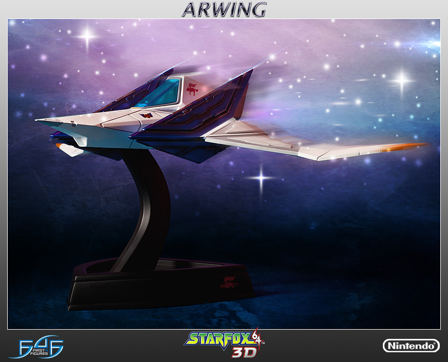 Star Fox 64 - Arwing - Star Fox 64 3D (First 4 Figures) photo 8