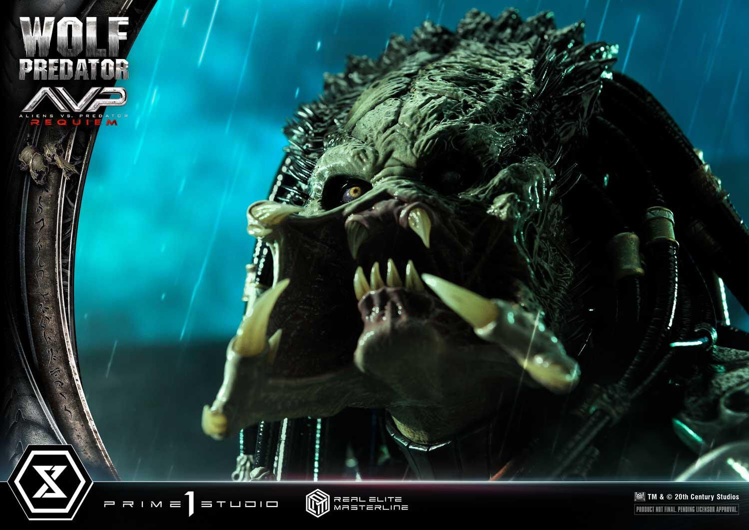 Aliens Vs Predator: Requiem - Alien Warrior - Wolf Predator - Real Elite Masterline (REMAVP-01DXS) - 1/3 - DX Bonus Version (Prime 1 Studio) photo 83