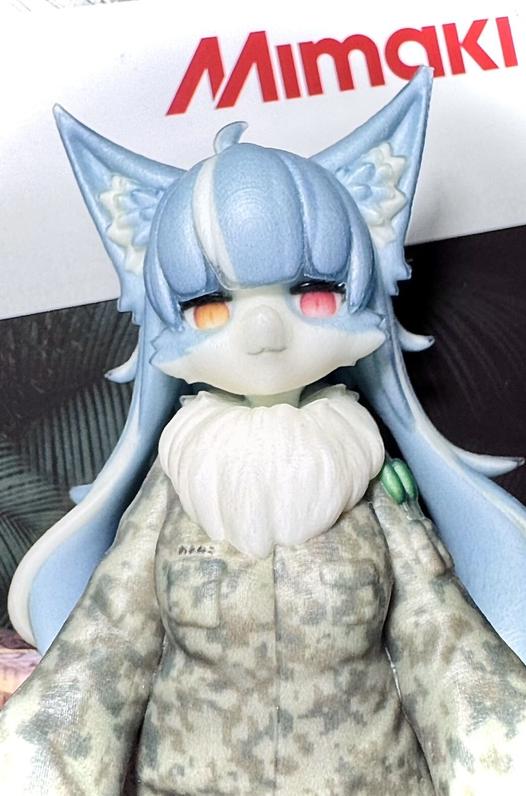 Mascot Character - Omaneko - Doujin Figure - M Size (Military Online-Shop) photo 3