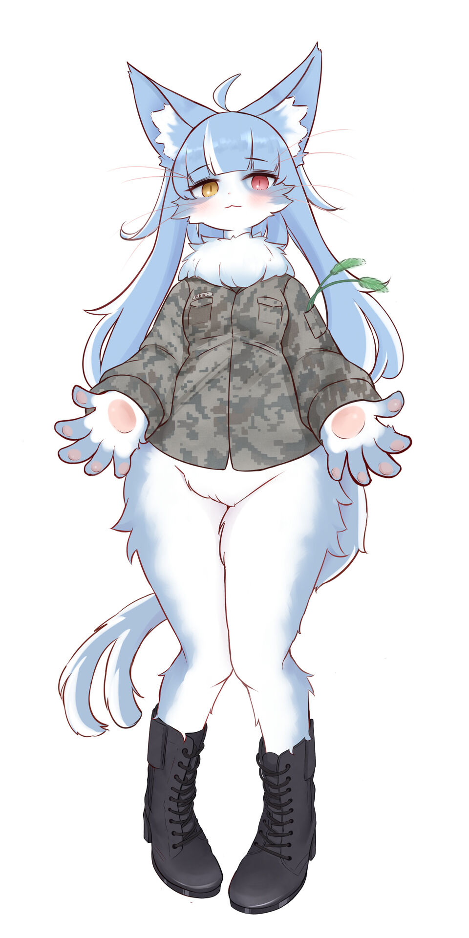 Mascot Character - Omaneko - Doujin Figure - L Size (Military Online-Shop)