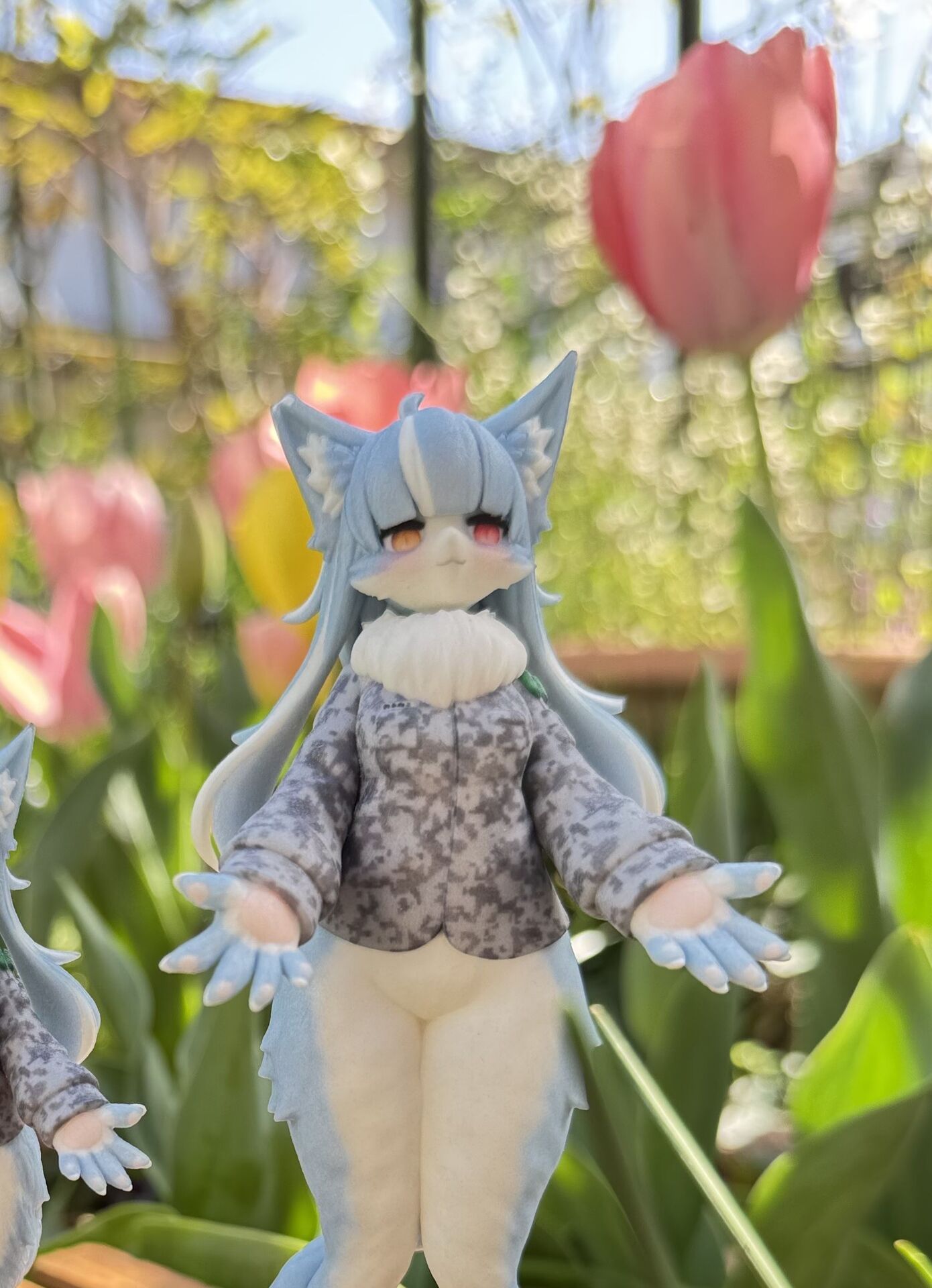 Mascot Character - Omaneko - Doujin Figure - L Size (Military Online-Shop) photo 2