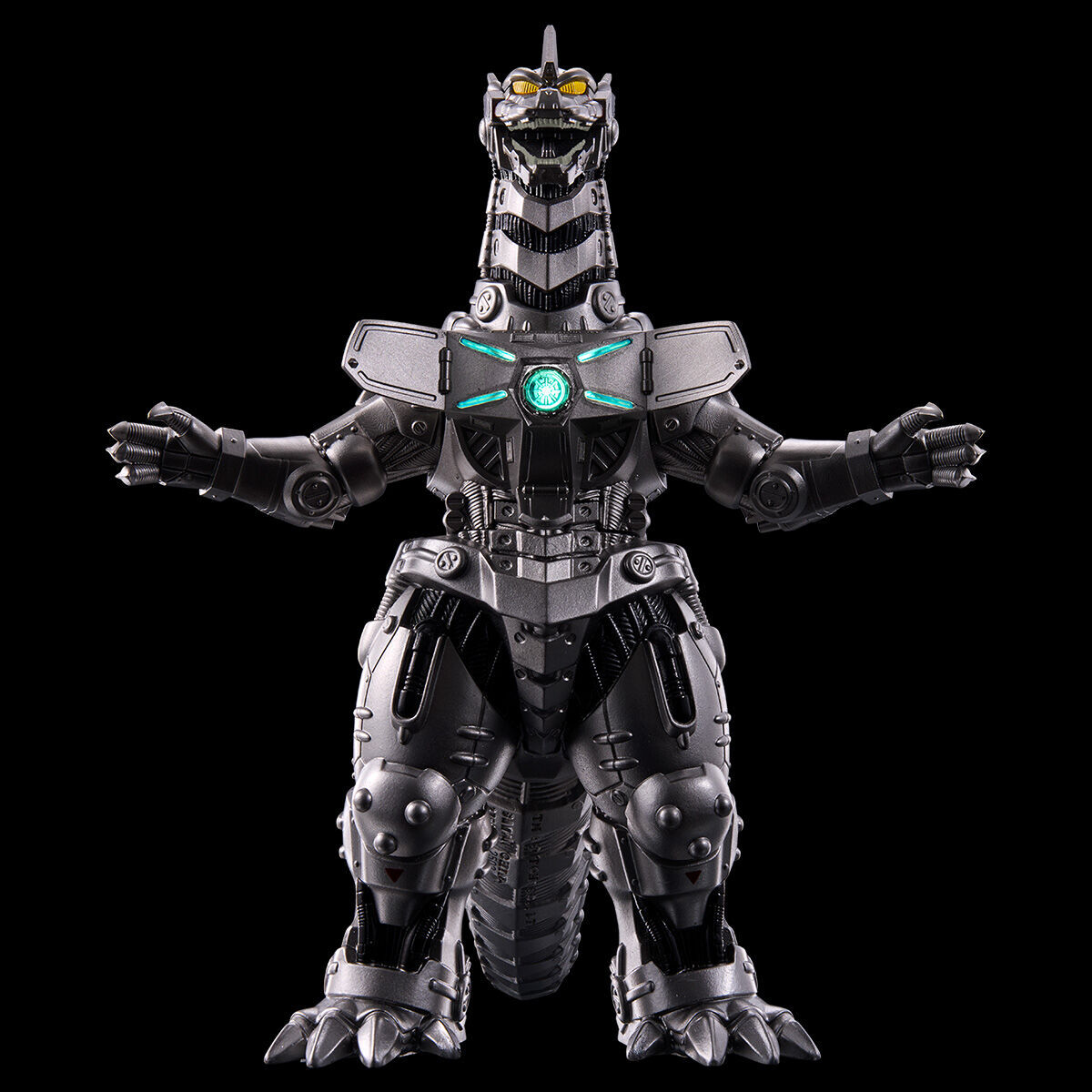 Gojira × MechaGojira (2002) - MechaGojira - Movie Monster Series - Movie Monster Series Kagayaki - Type 3 Kiryu - Absolute Zero Ver. (Bandai) photo 2