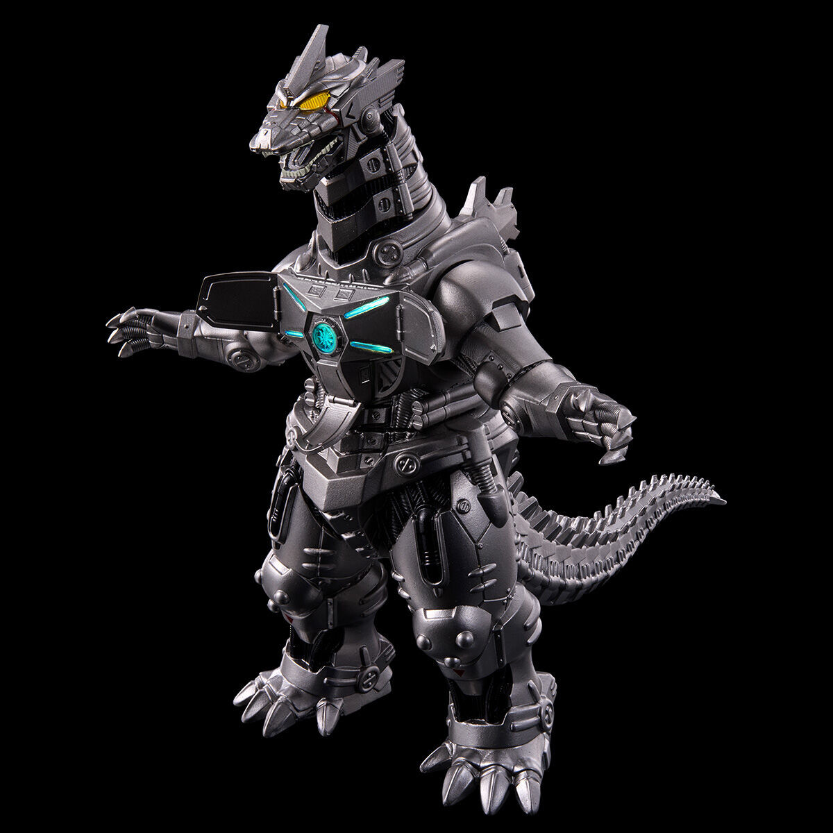 Gojira × MechaGojira (2002) - MechaGojira - Movie Monster Series - Movie Monster Series Kagayaki - Type 3 Kiryu - Absolute Zero Ver. (Bandai) photo 3