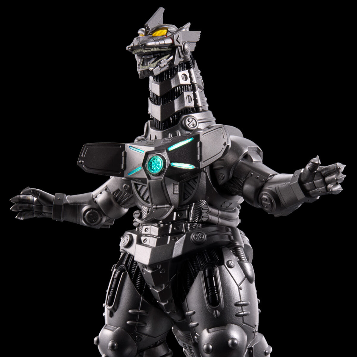 Gojira × MechaGojira (2002) - MechaGojira - Movie Monster Series - Movie Monster Series Kagayaki - Type 3 Kiryu - Absolute Zero Ver. (Bandai) photo 4
