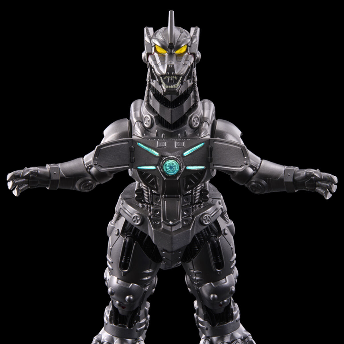 Gojira × MechaGojira (2002) - MechaGojira - Movie Monster Series - Movie Monster Series Kagayaki - Type 3 Kiryu - Absolute Zero Ver. (Bandai) photo 5
