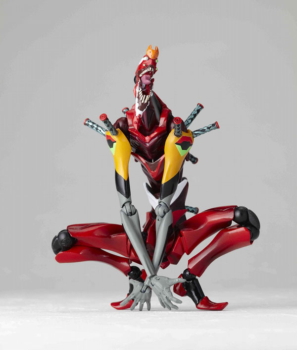Evangelion Shin Gekijouban: Ha - EVA-02 The Beast - Evangelion Evolution (EV-016) - Legacy of Revoltech (LR-035) - Revoltech (No.090) (Kaiyodo) photo 4