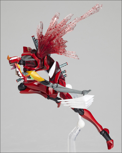Evangelion Shin Gekijouban: Ha - EVA-02 The Beast - Evangelion Evolution (EV-016) - Legacy of Revoltech (LR-035) - Revoltech (No.090) (Kaiyodo) photo 5