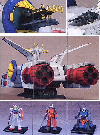 Kidou Senshi Gundam - RX-75-4 Guntank - Gundam Collection - 1/400 (Bandai) photo 2