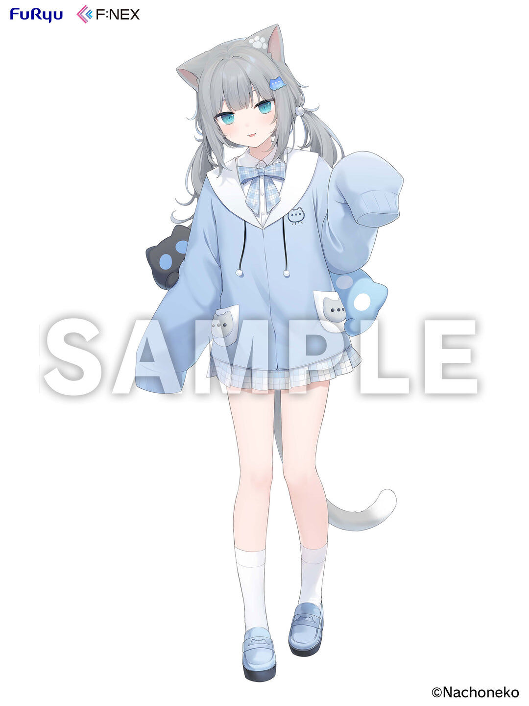 Nachoneko Channel - Hennyano - Nachoneko - F:Nex - 1/7 - New Outfit Ver. (FuRyu) photo 3