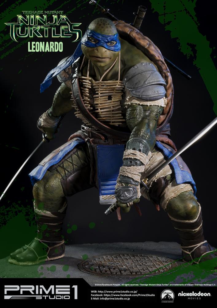 Teenage Mutant Ninja Turtles (2014) - Leonardo - Museum Masterline Series  (MMTMNT-02) - 1/4 (Prime 1 Studio) photo 3