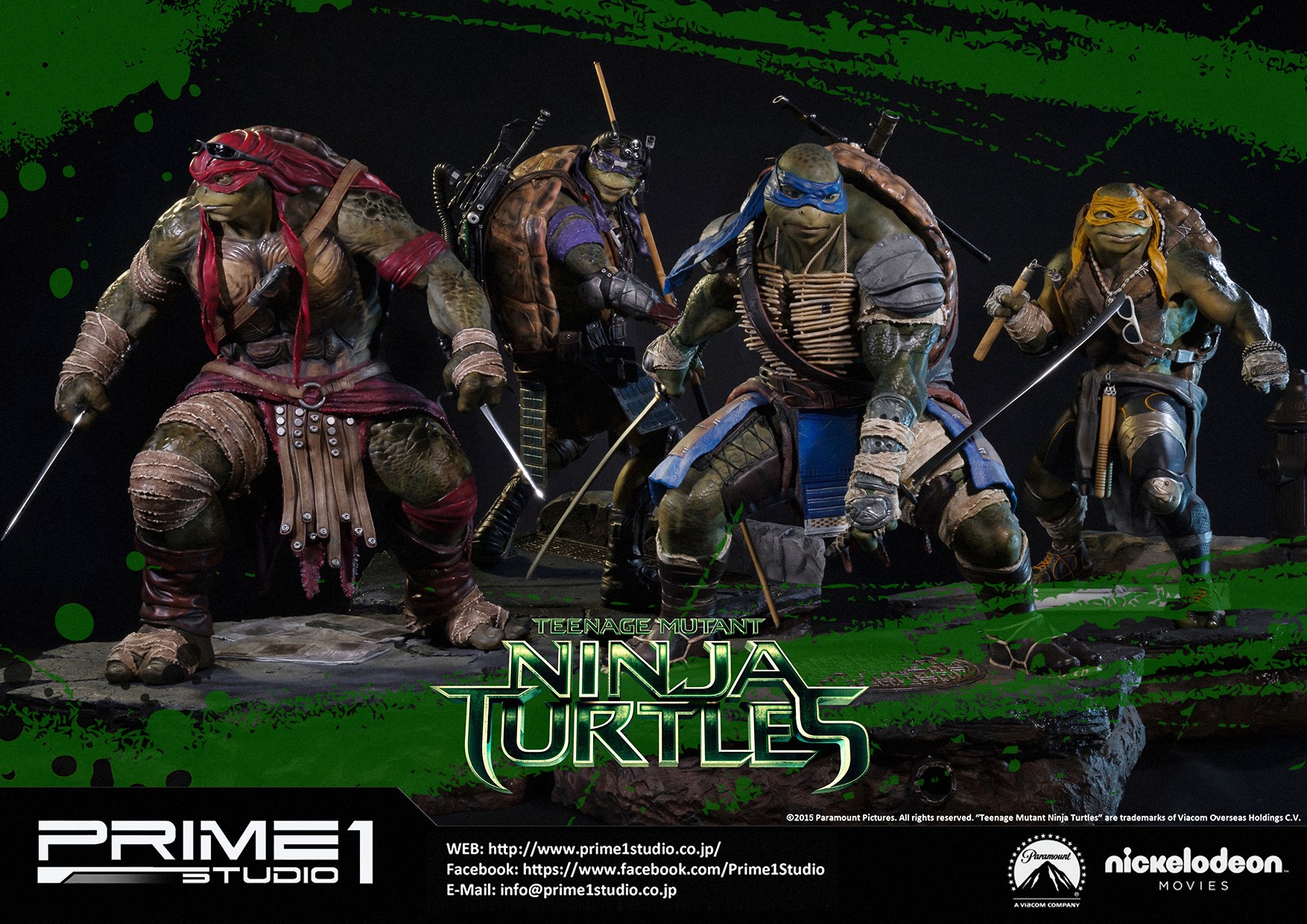 Teenage Mutant Ninja Turtles (2014) - Leonardo - Museum Masterline Series  (MMTMNT-02) - 1/4 (Prime 1 Studio) photo 5