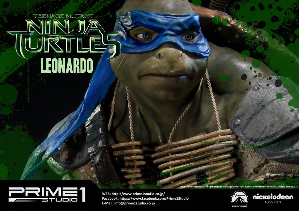 Teenage Mutant Ninja Turtles (2014) - Leonardo - Museum Masterline Series  (MMTMNT-02) - 1/4 (Prime 1 Studio) photo 9